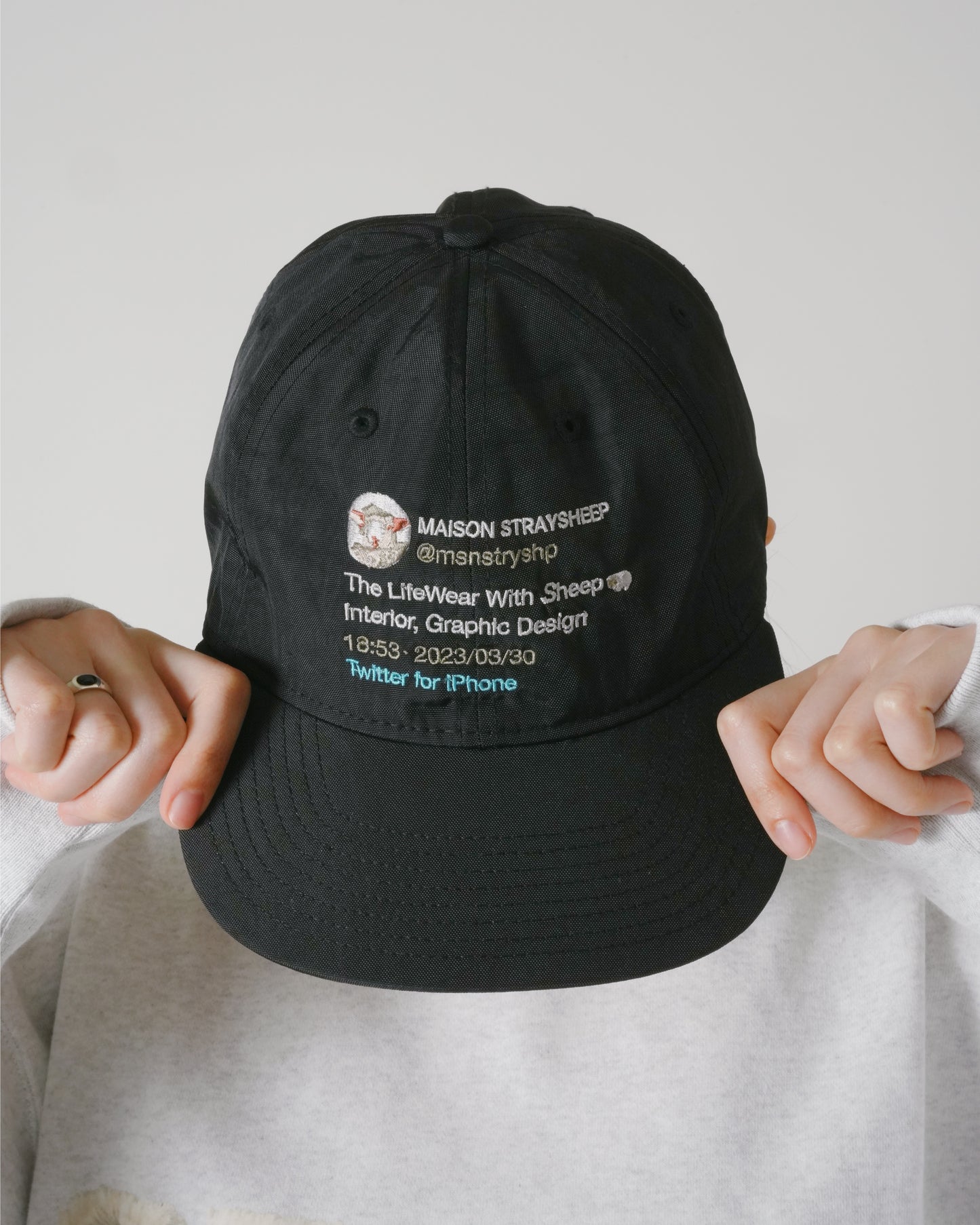 NYLON TWEET CAP