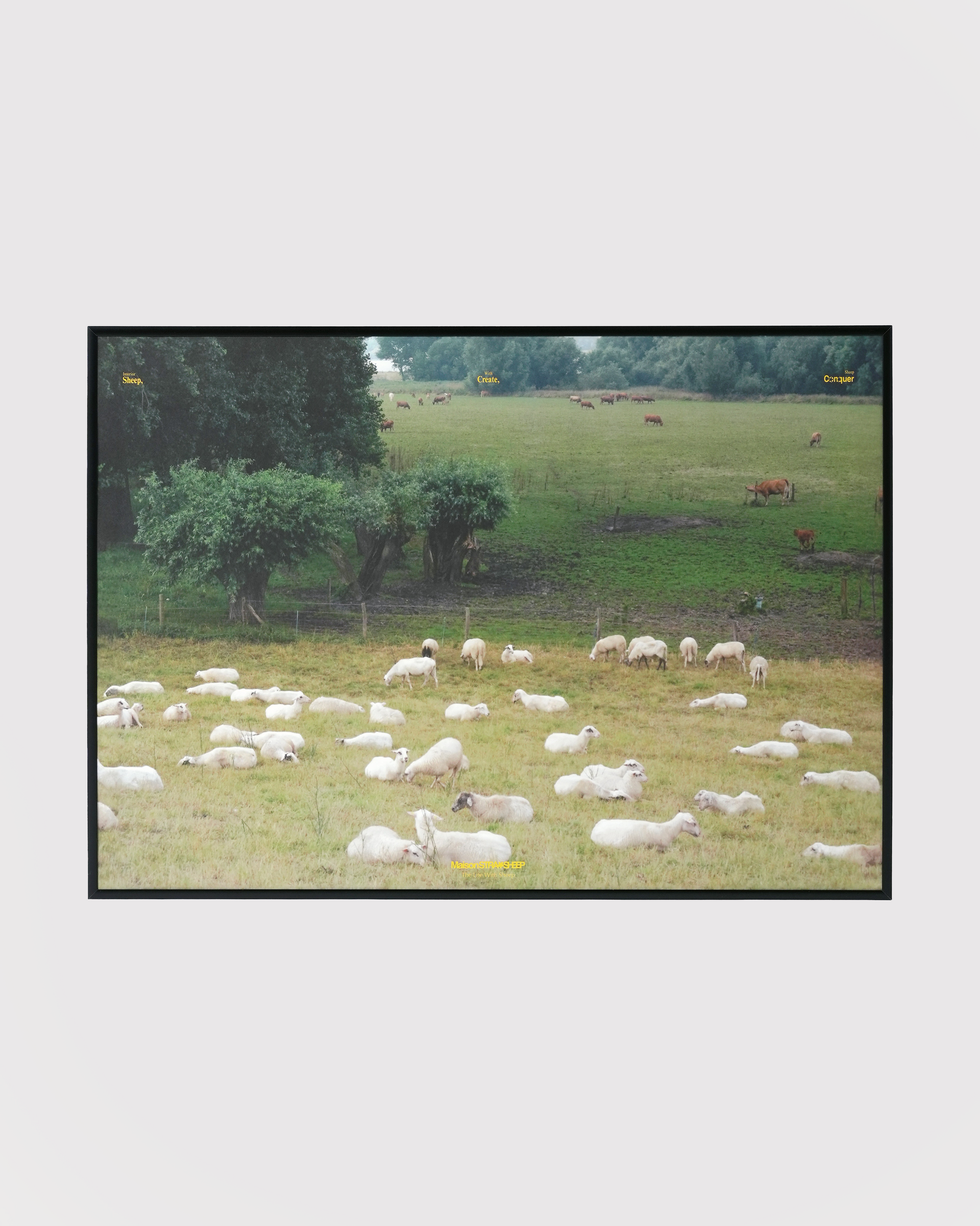POSTER「Landscape With Lambs」